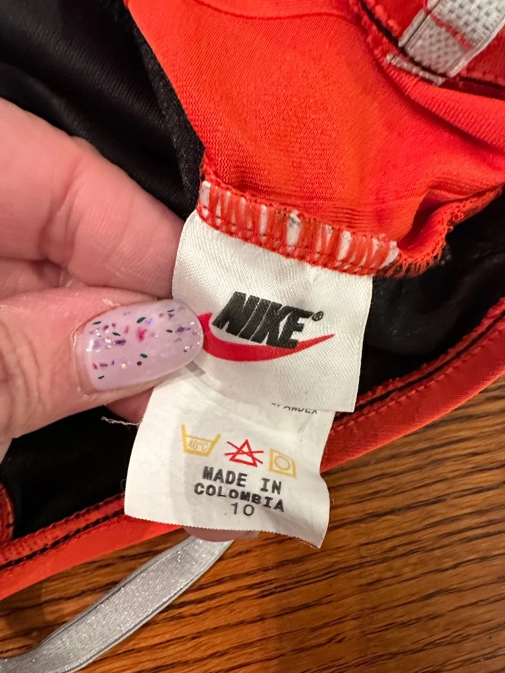 Nike vibrant orange